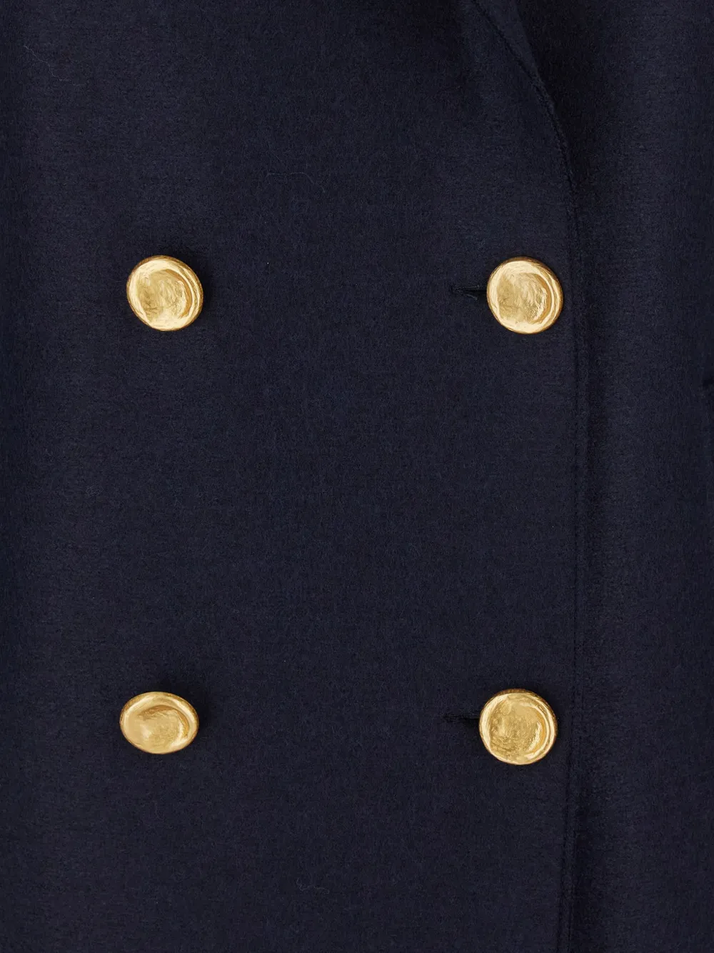 Harris Wharf London double-breasted coat Blauw