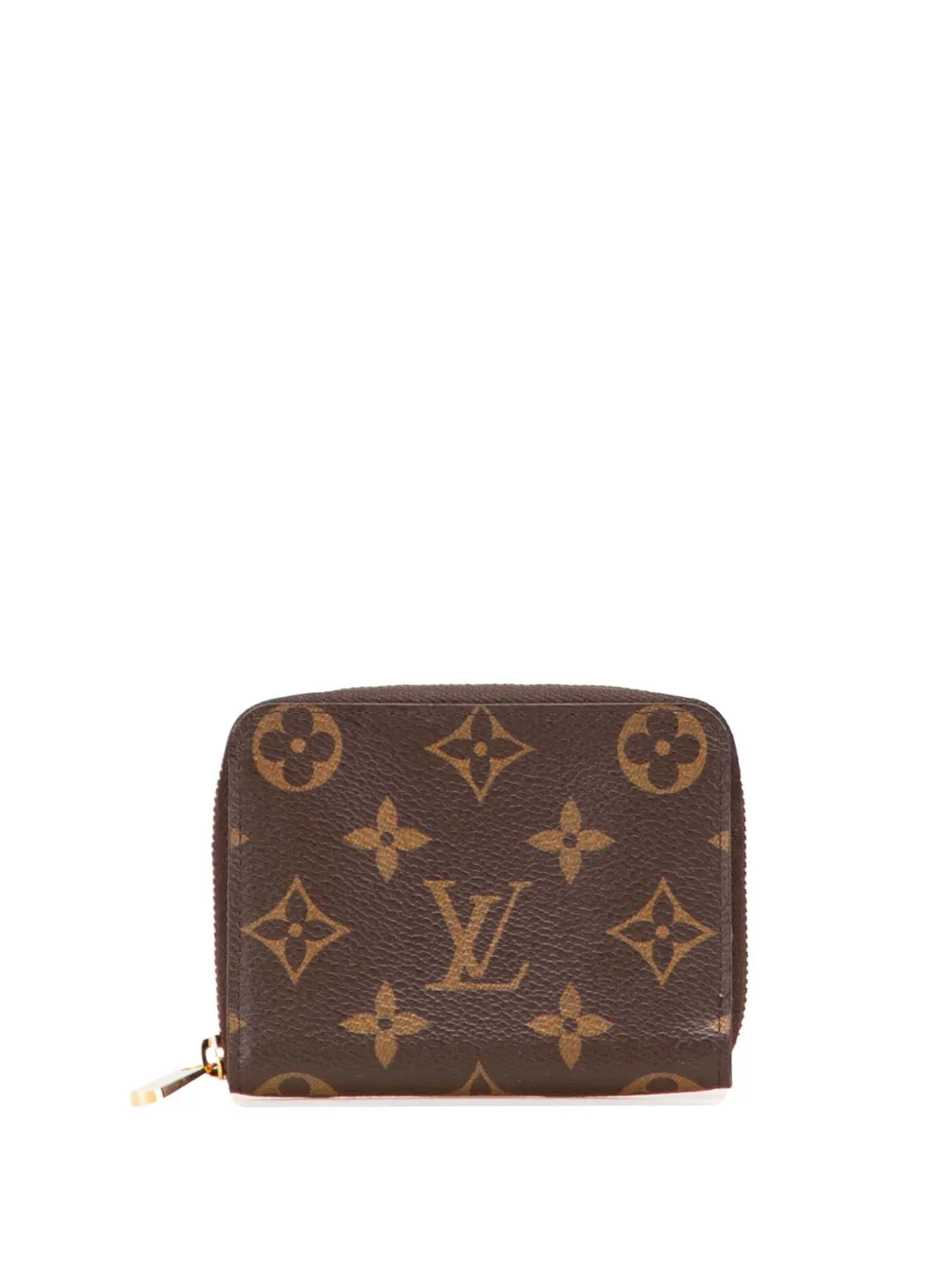 Louis Vuitton Pre-Owned 2021 モノグラム ジッピーパース コインケース - ブラウン Louis Vuitton Pre-Owned 2021 モノグラム ジッピーパース コインケース - ブラウン