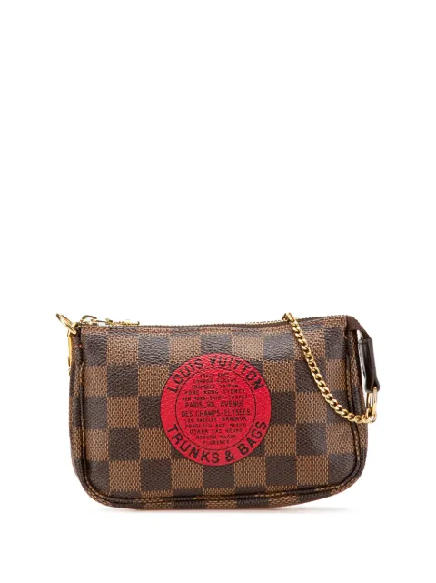 Louis Vuitton Pre-Owned bolsa de mano Damier Ebene Trunks and Bags Mini Pochette Accessoires 2008