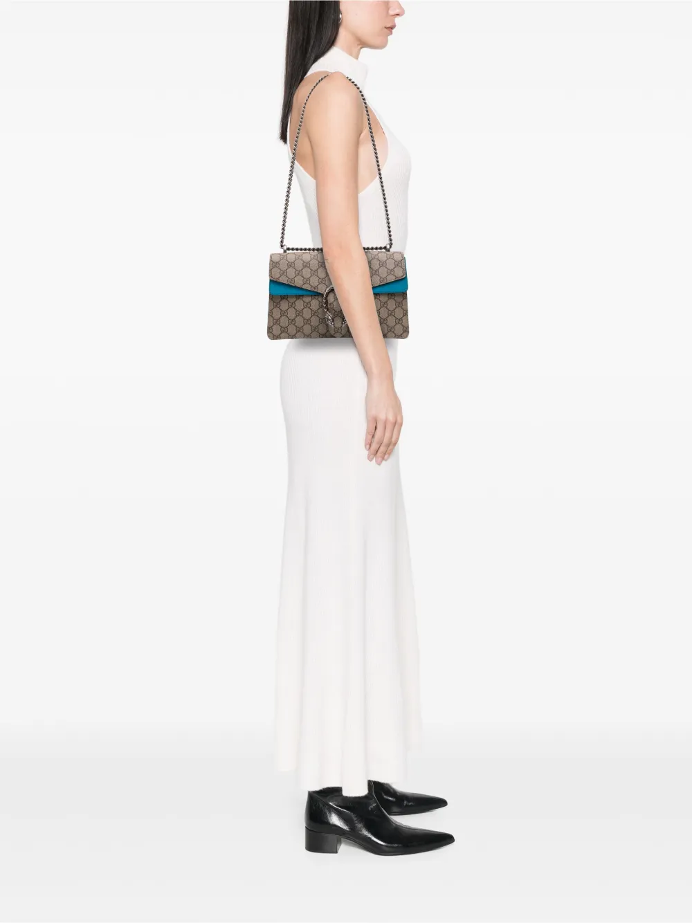 Gucci Pre-Owned 2016-2025 Small GG Supreme Dionysus shoulder bag | Pre-Owned | Image 2