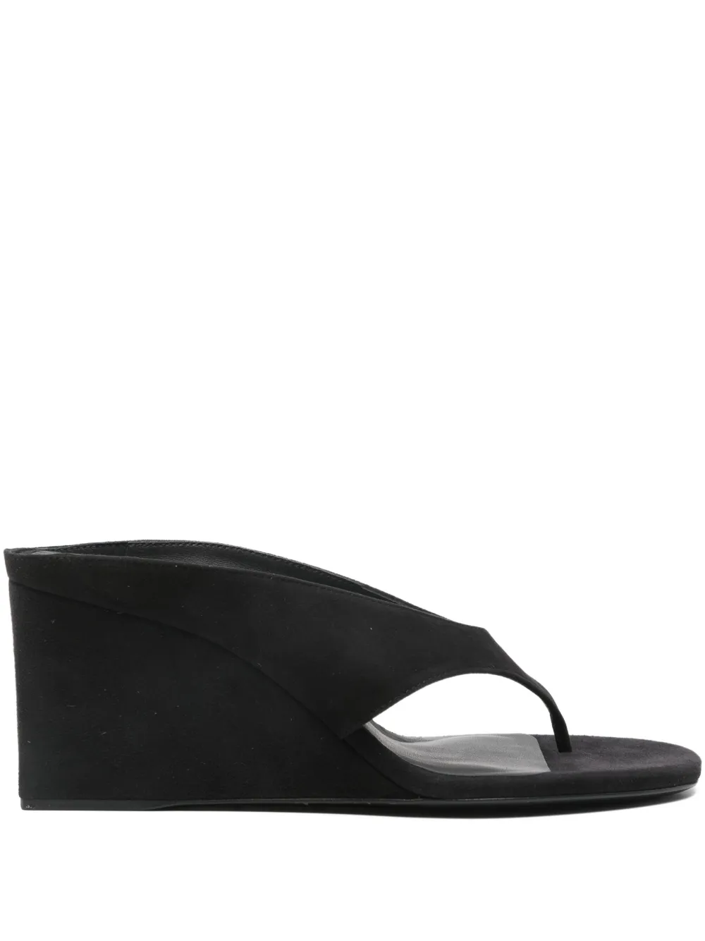 Alaïa 70mm Tong wedge sandals | Black | Image 1