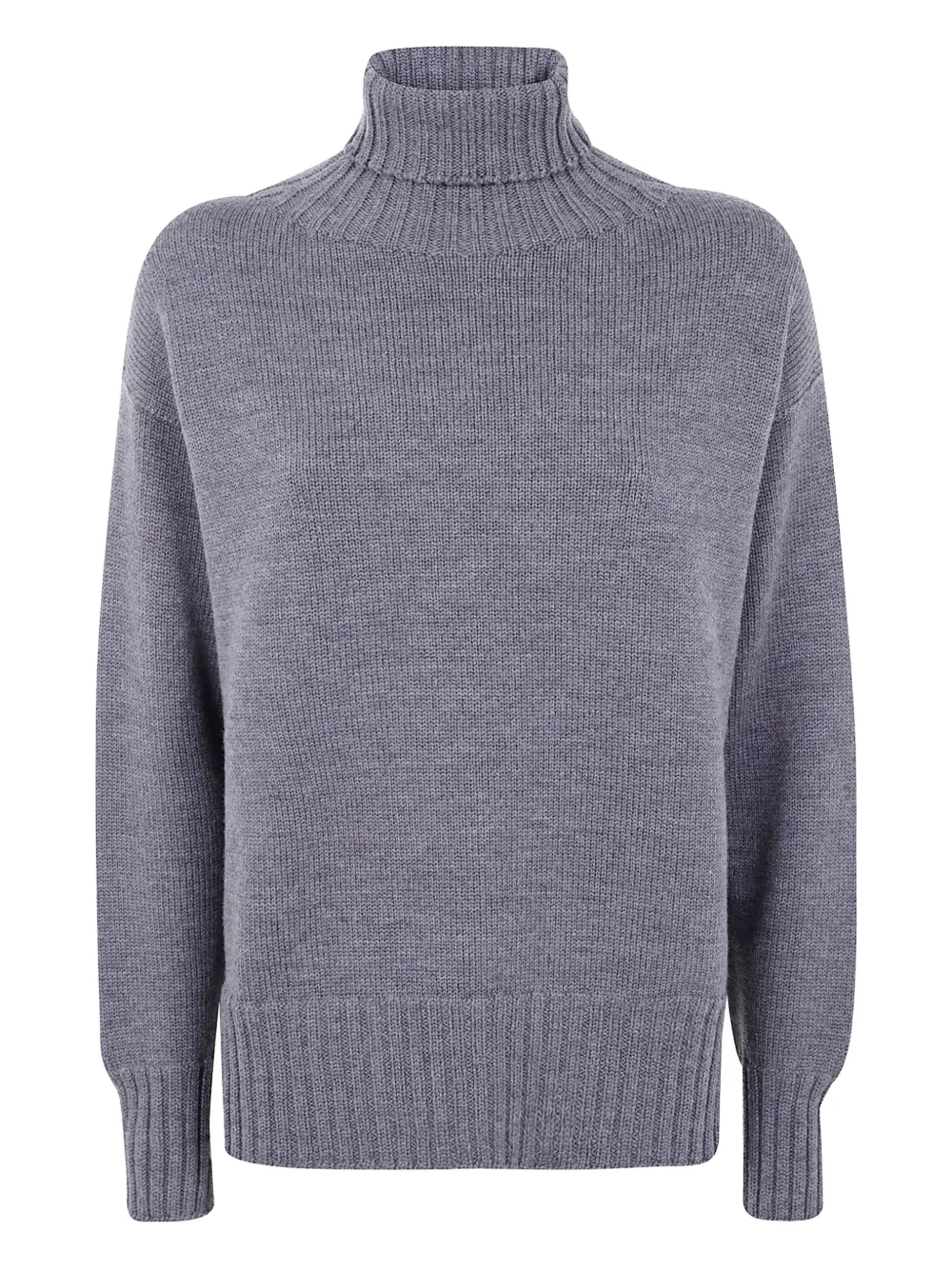 Drumohr turtleneck wool sweater Grijs
