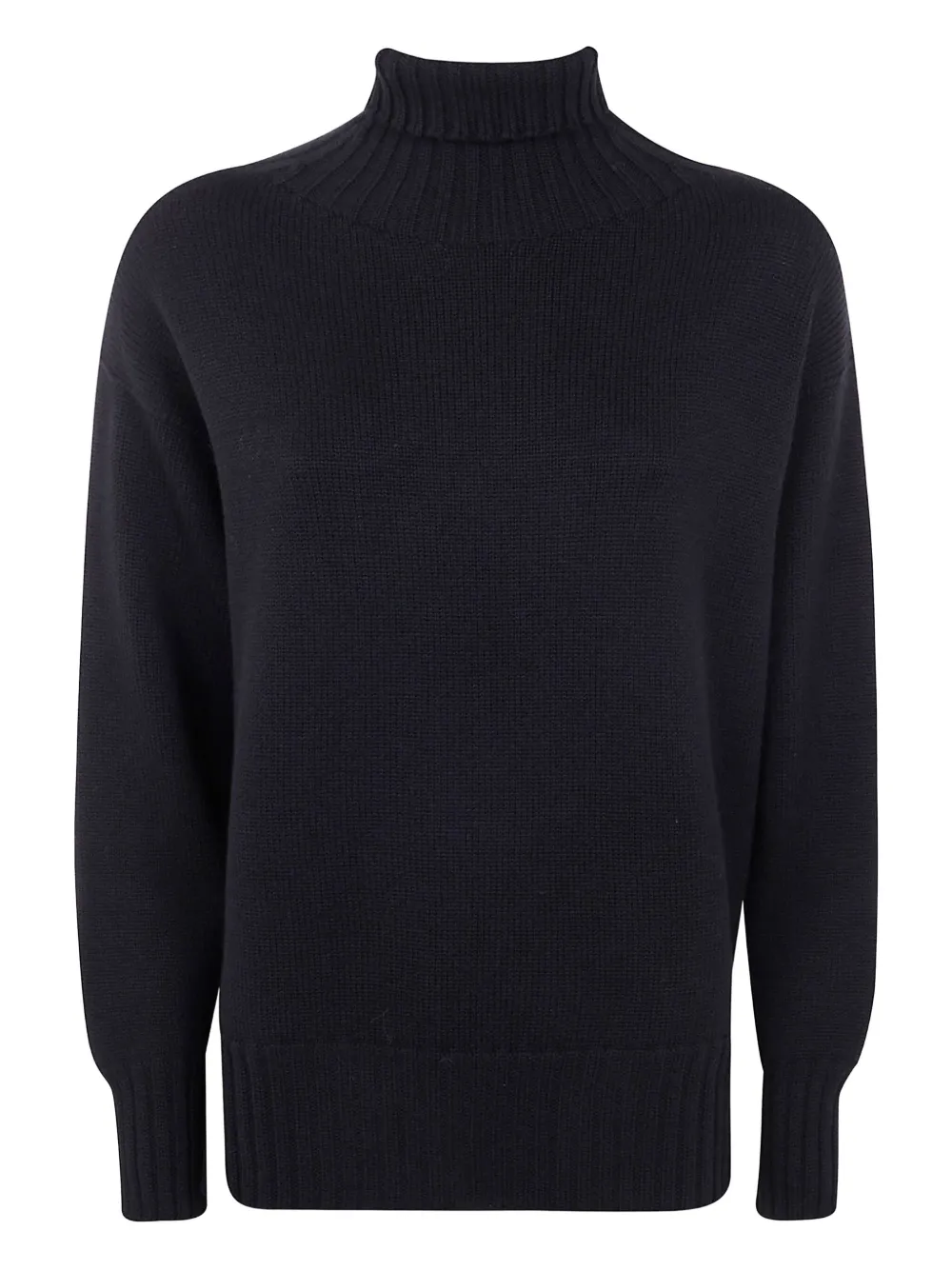 Drumohr turtleneck wool sweater Zwart