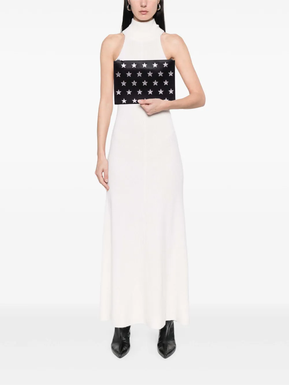 Saint Laurent Pre-Owned 2016 Leather Star Rider iPad Pouch clutch bag | Pre-Owned | Image 2