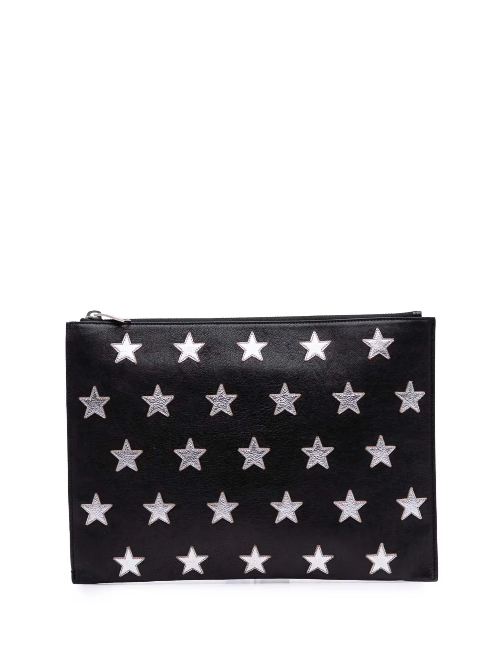 Saint Laurent Pre-Owned 2016 Leather Star Rider iPad Pouch clutch bag Saint Laurent Pre-Owned 2016 Leather Star Rider iPad Pouch clutch bag