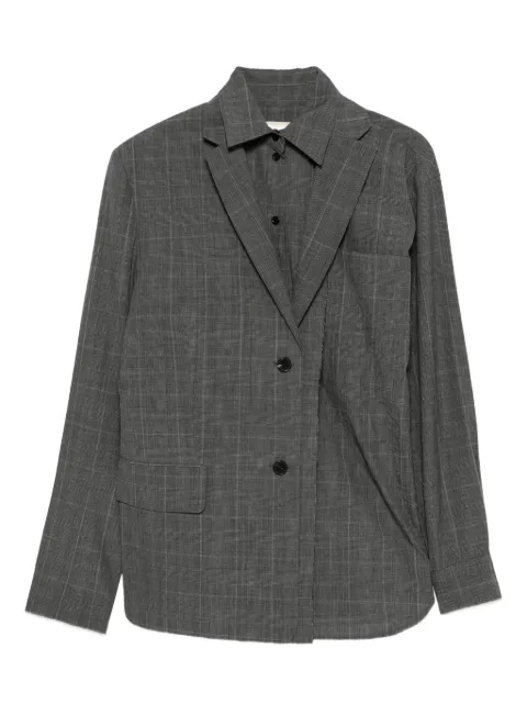 LITKOVSKA checked virgin-wool blazer
