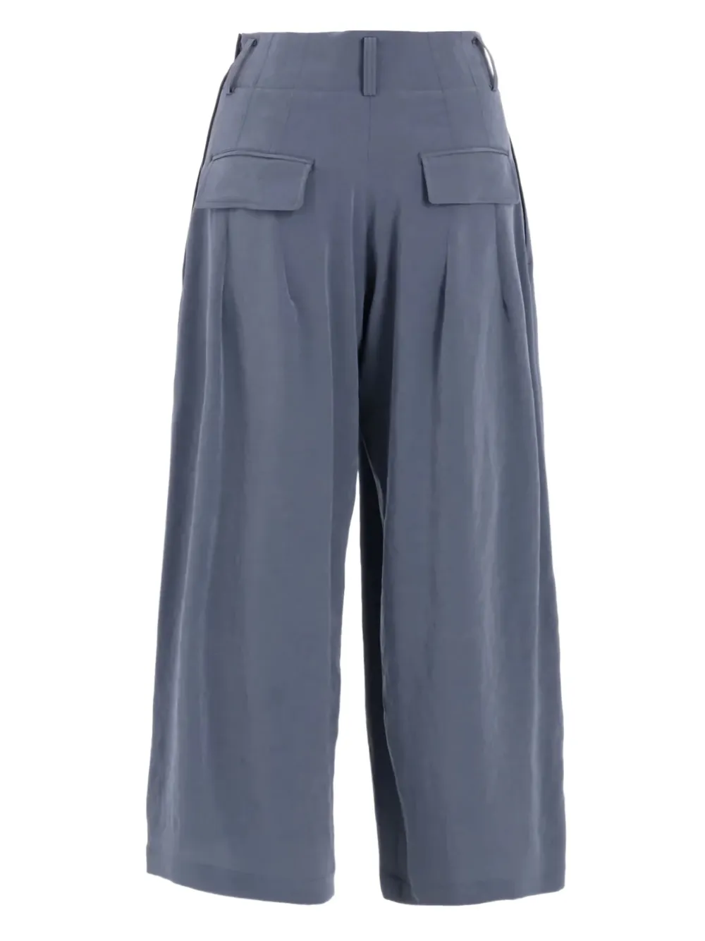 Y's pleated wide-leg trousers | Wide-Leg Trousers | Image 2