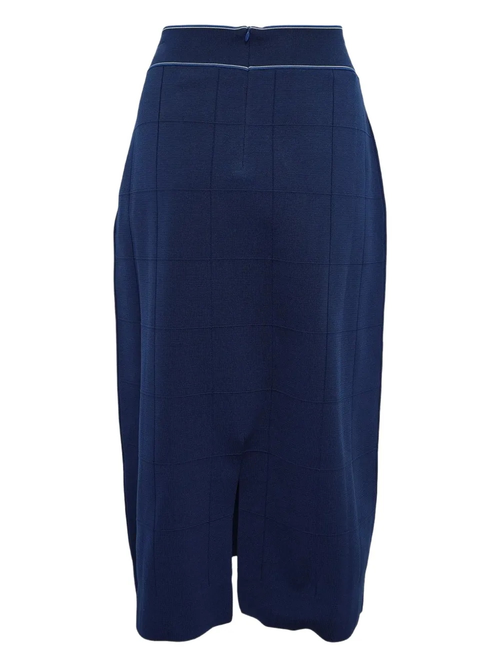Stella Mccartney High-waisted Midi Skirt In Blue