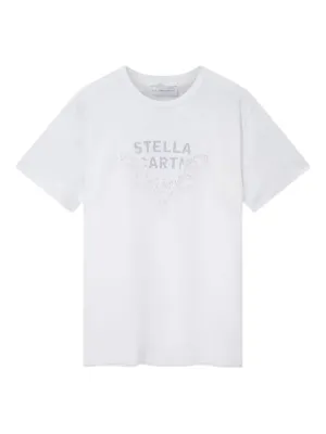 Stella McCartney Stella Iconics ロゴ Tシャツ | ニュートラル