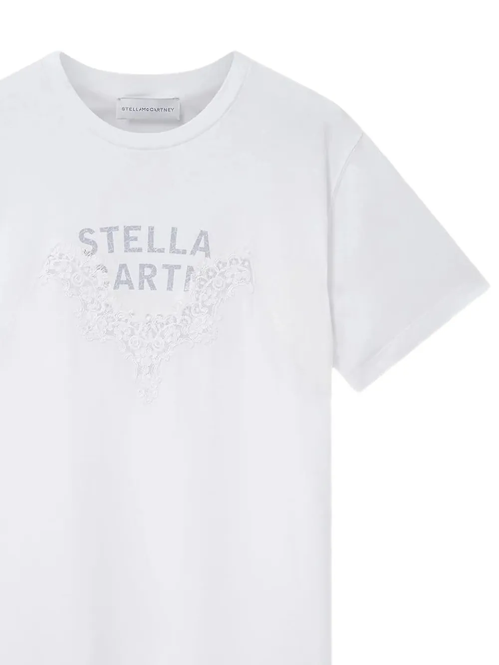 Stella McCartney lace-embellishment T-shirt | T-Shirts & Jersey Shirts | Image 2