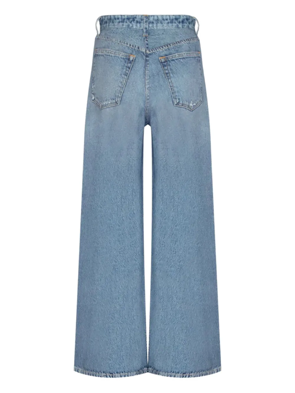 Rag & Bone Sofie Distressed Jeans In Blue
