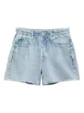 rag & bone elasticated-waist denim shorts - Blue