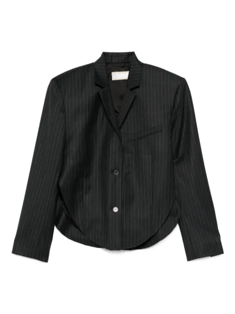 LITKOVSKA pinstripe cropped jacket
