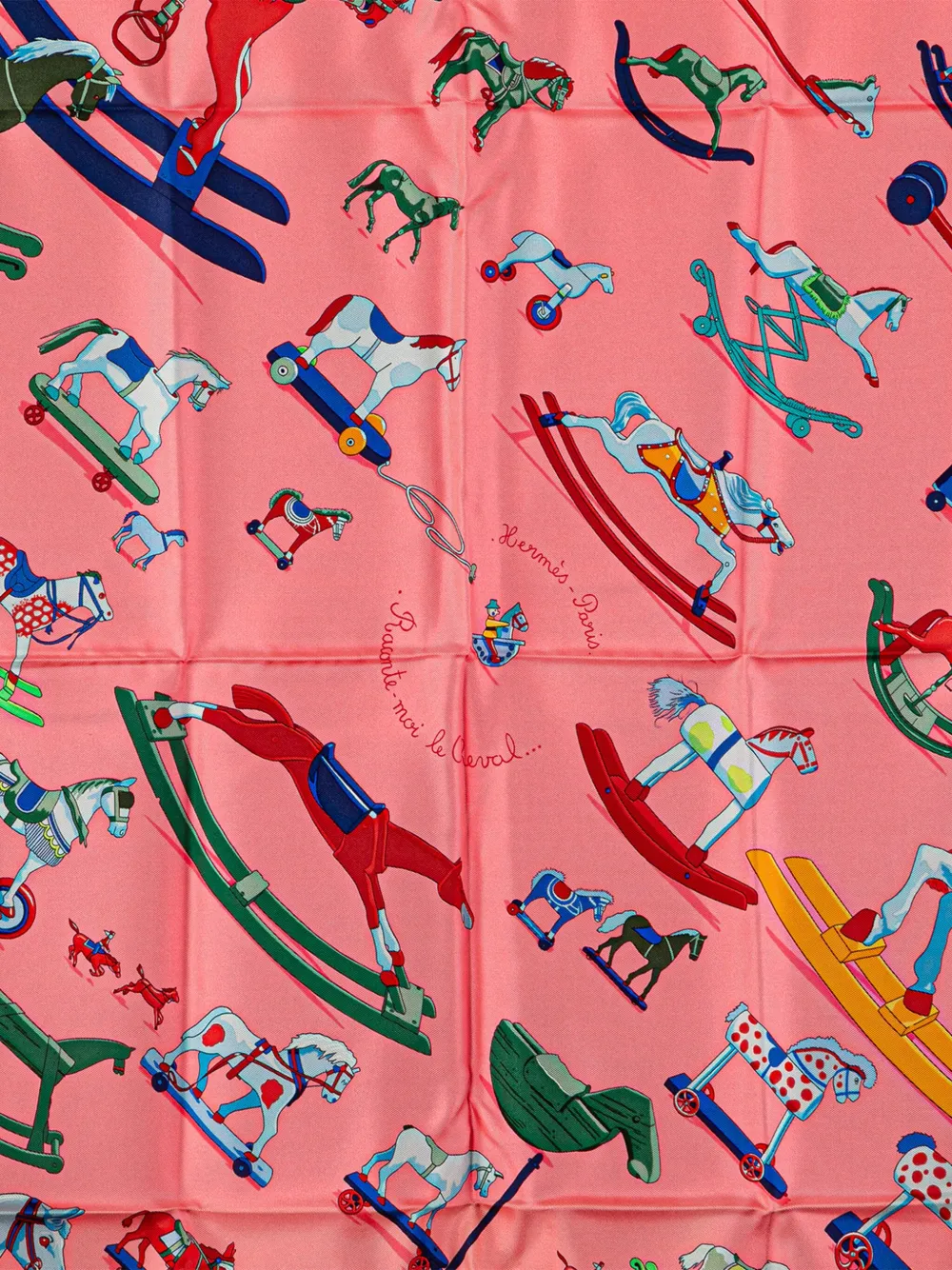 Hermès Pre-Owned 1990-2010 Raconte Moi le Cheval Silk Scarf scarves | Image 2
