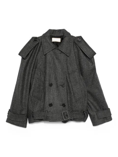 LITKOVSKA double-breasted belted jacket