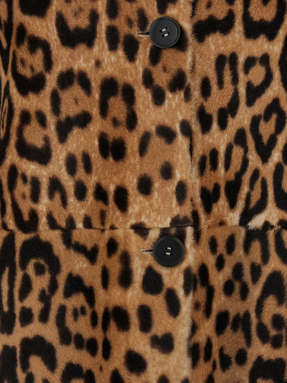 P.A.R.O.S.H. leopard-print shearling coat Bruin