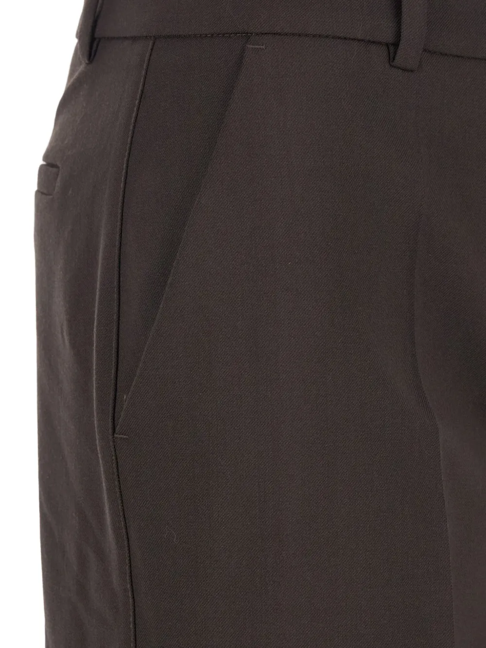 P.A.R.O.S.H. Broek met gabardine zak Bruin