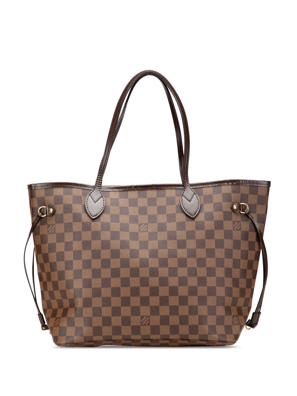 Louis Vuitton Pre-Owned 2008 ダミエ エベヌ ネヴァーフル MM トートバッグ - ブラウン Louis Vuitton Pre-Owned 2008 ダミエ エベヌ ネヴァーフル MM トートバッグ - ブラウン