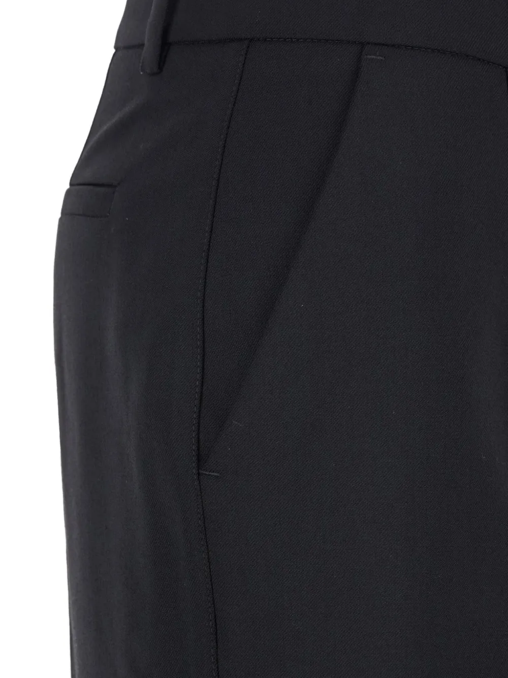 P.A.R.O.S.H. Broek met gabardine zak Zwart