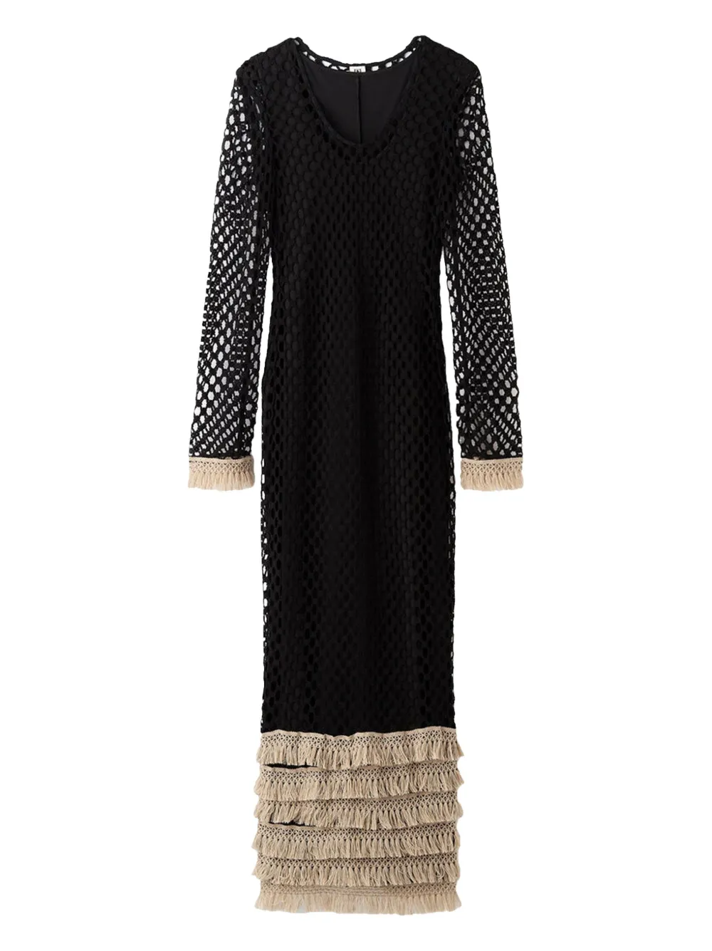 By Malene Birger Fringed-details Maxi Dress