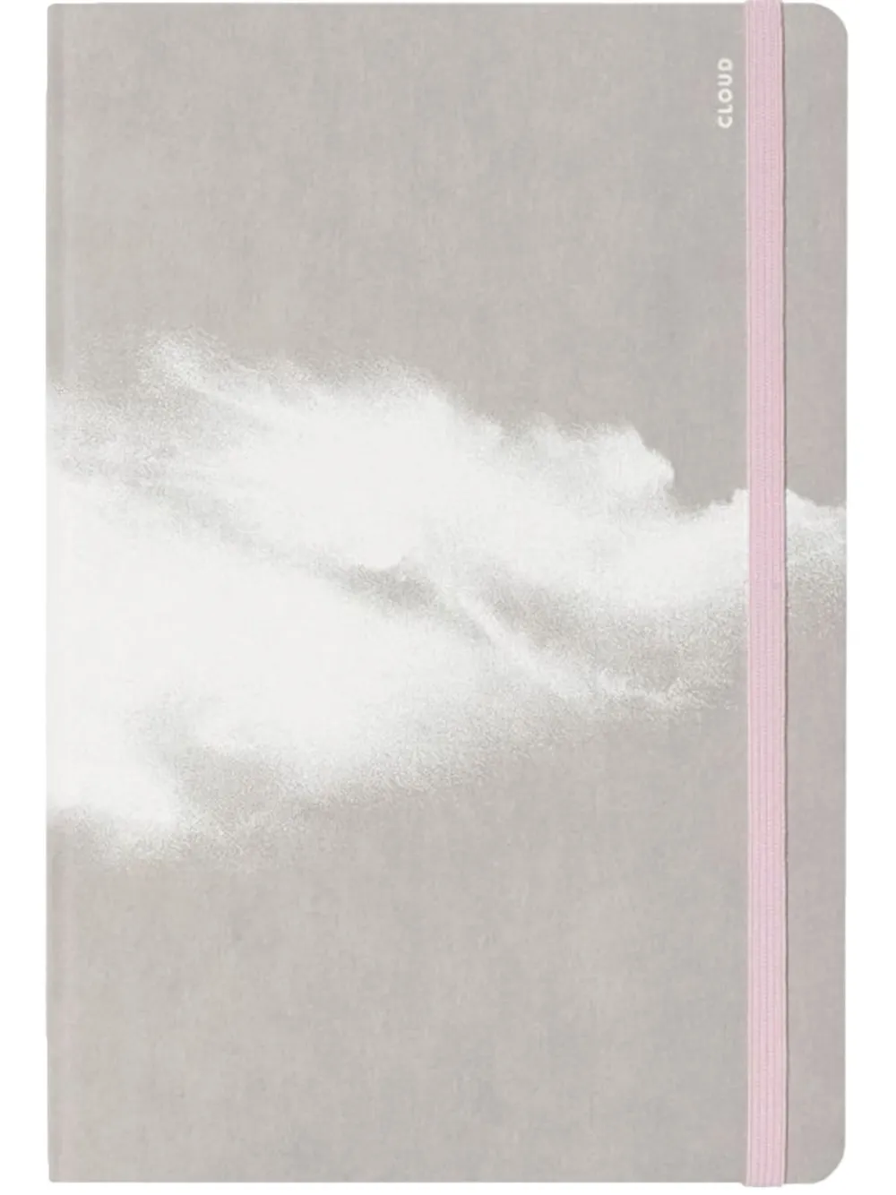 Nuna Cloud-motif Notebook In Pink