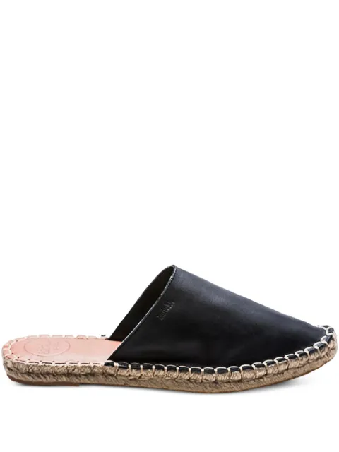 ALOHAS leather espadrille mules
