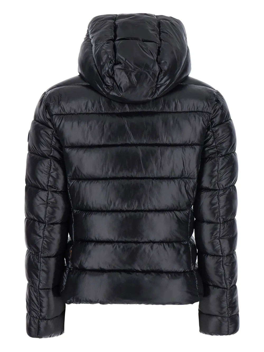 Save The Duck quilted hoodie Zwart