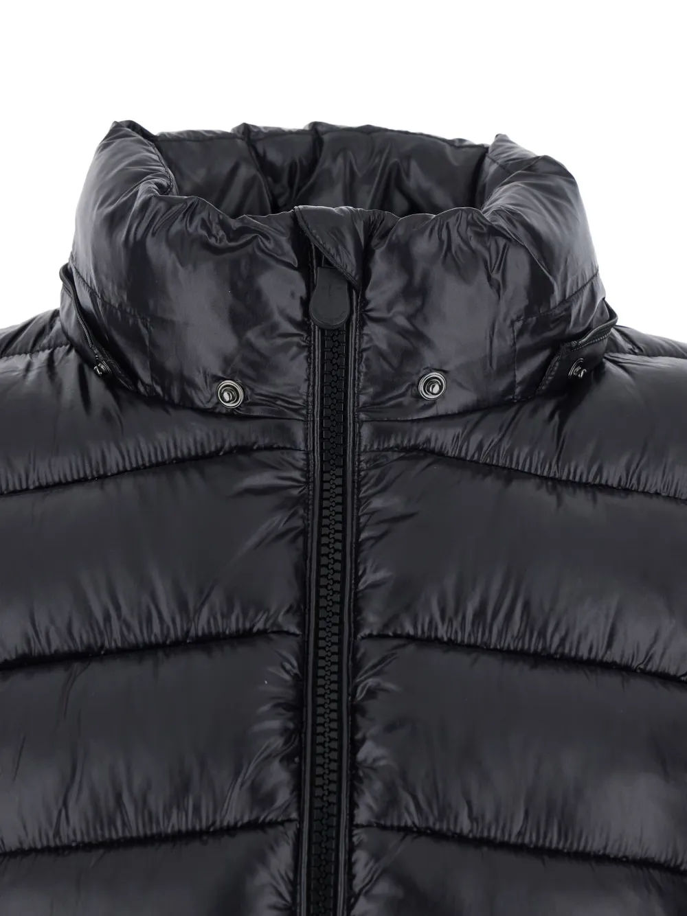 Save The Duck quilted hoodie Zwart