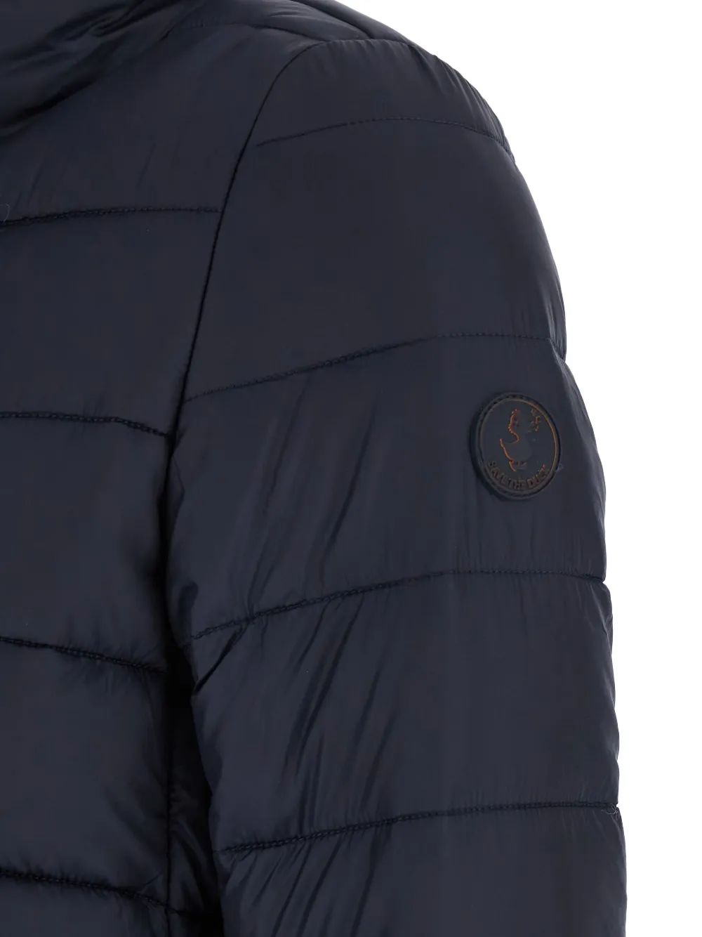 Save The Duck Lydia high-neck quilted coat Blauw