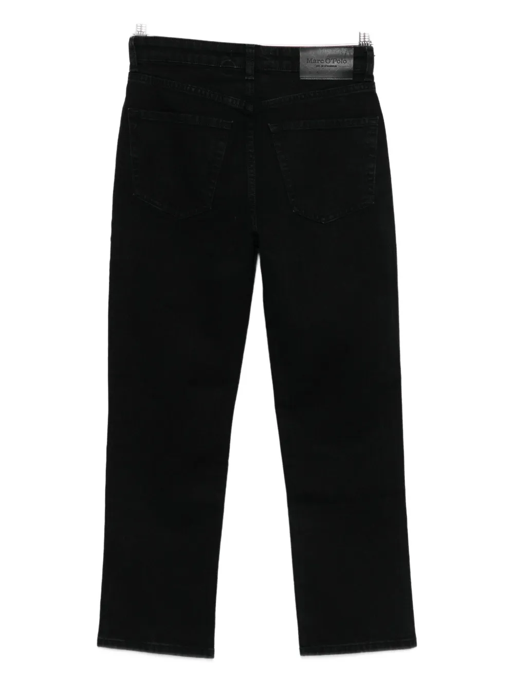 Marc O'Polo straight-leg jeans - Zwart