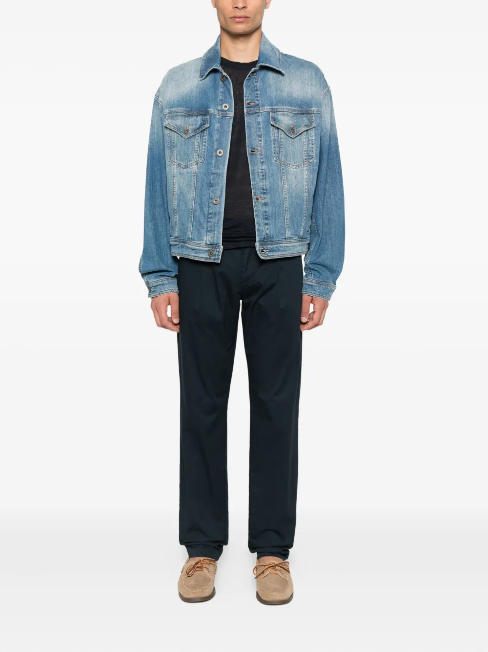 Marc O'Polo Denim jack Blauw