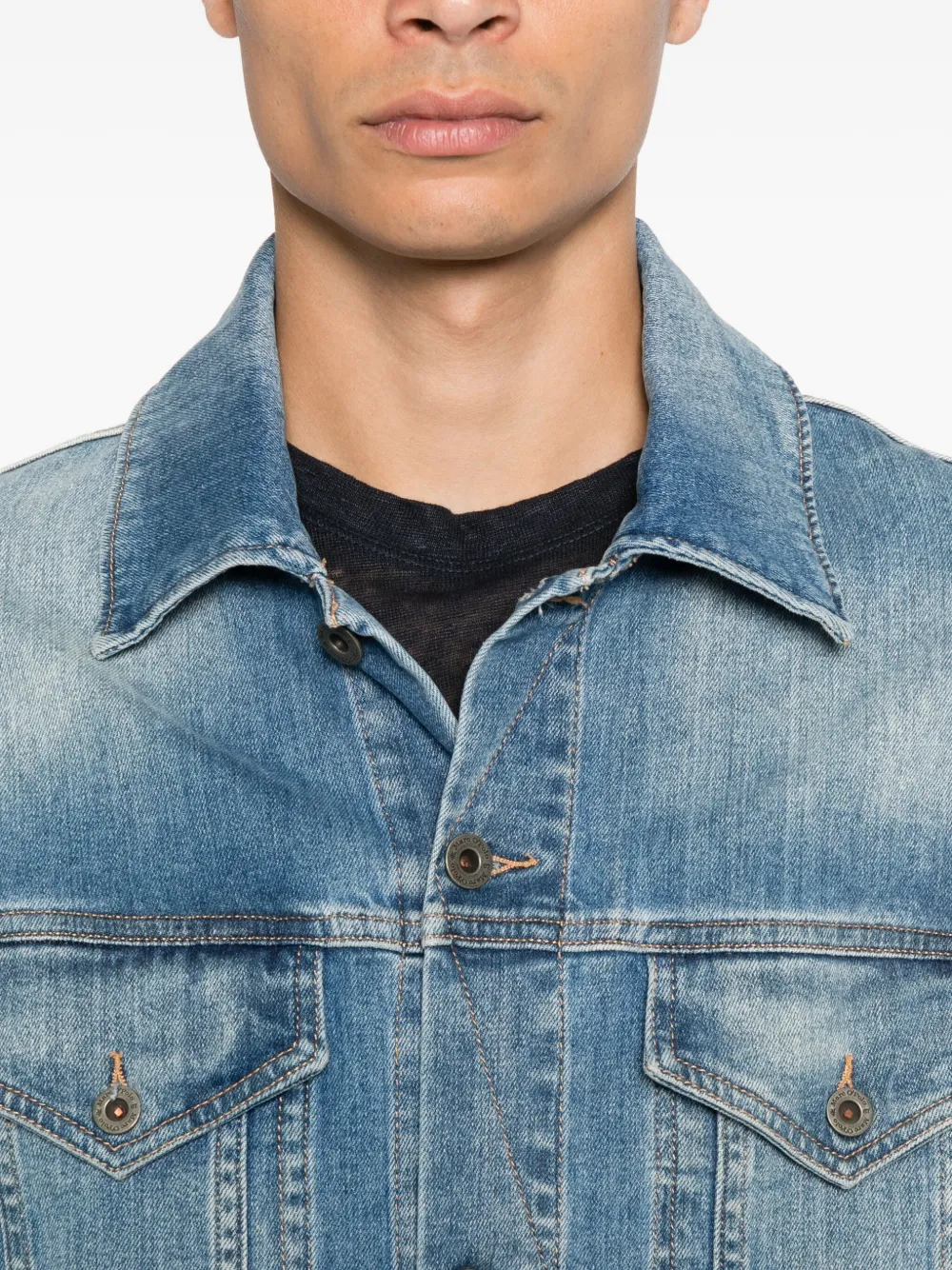 Marc O'Polo Denim jack Blauw