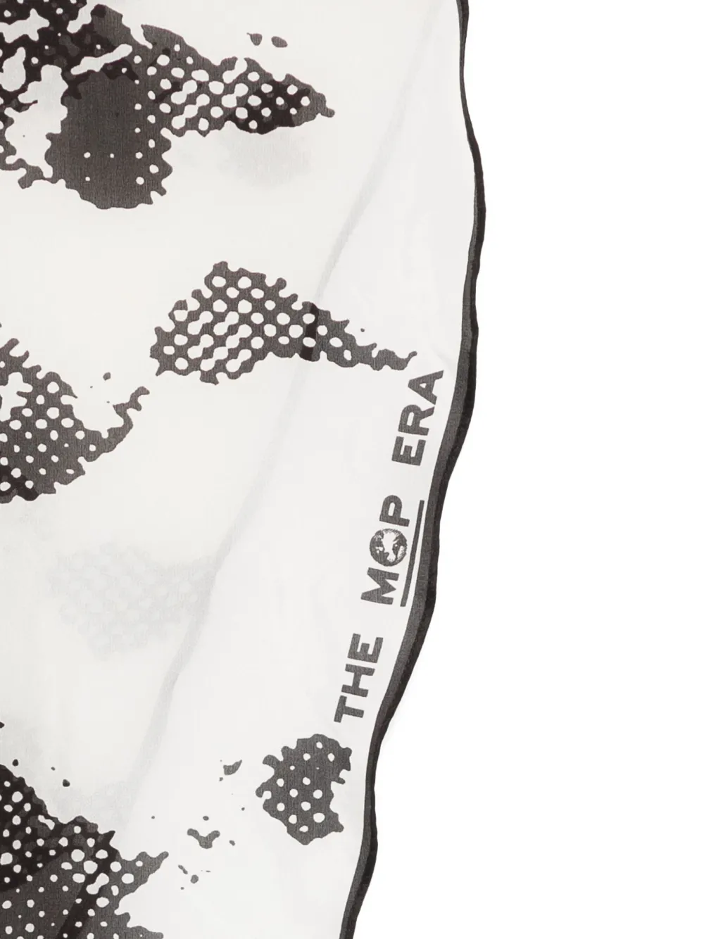 Marc O'polo Abstract-print Silk Scarf In White
