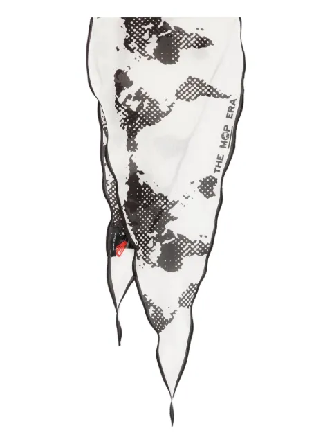 Marc O'Polo abstract-print silk scarf
