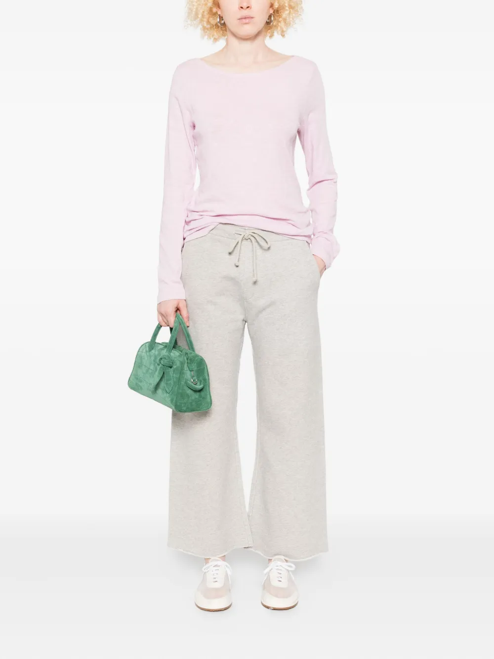 Marc O'Polo drawstring trousers Grijs