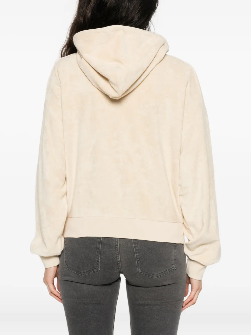 Marc O'Polo organic-cotton blend hoodie Beige