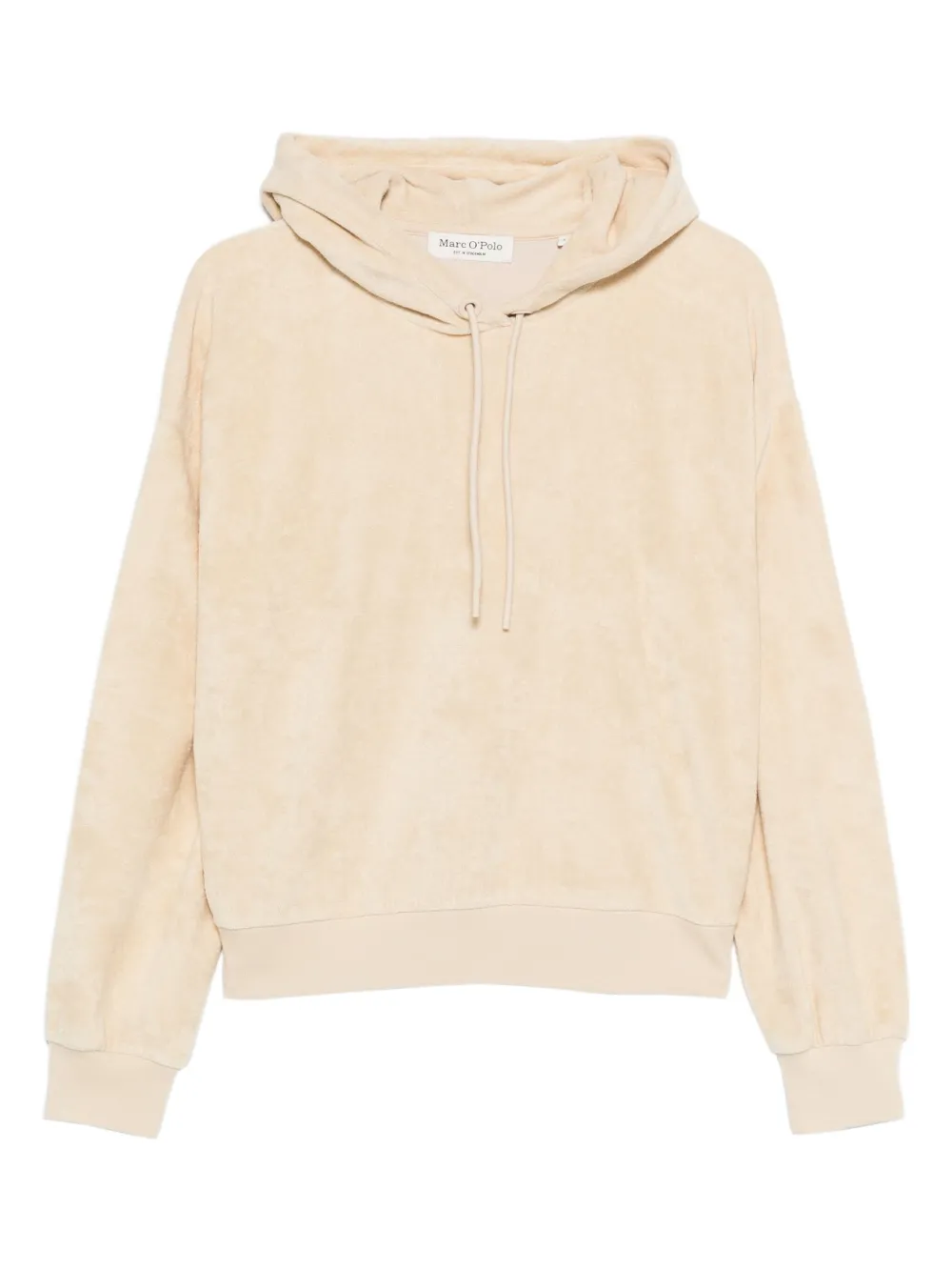 Marc O'Polo organic-cotton blend hoodie Beige