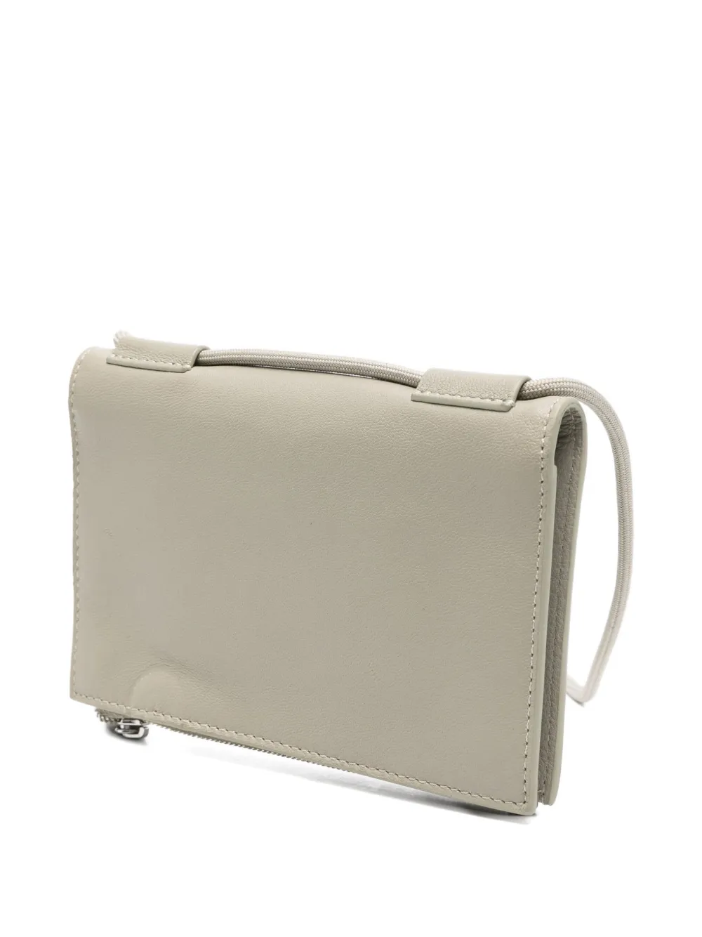 Marc O'polo Knotted Strap Leather Satchel In Green