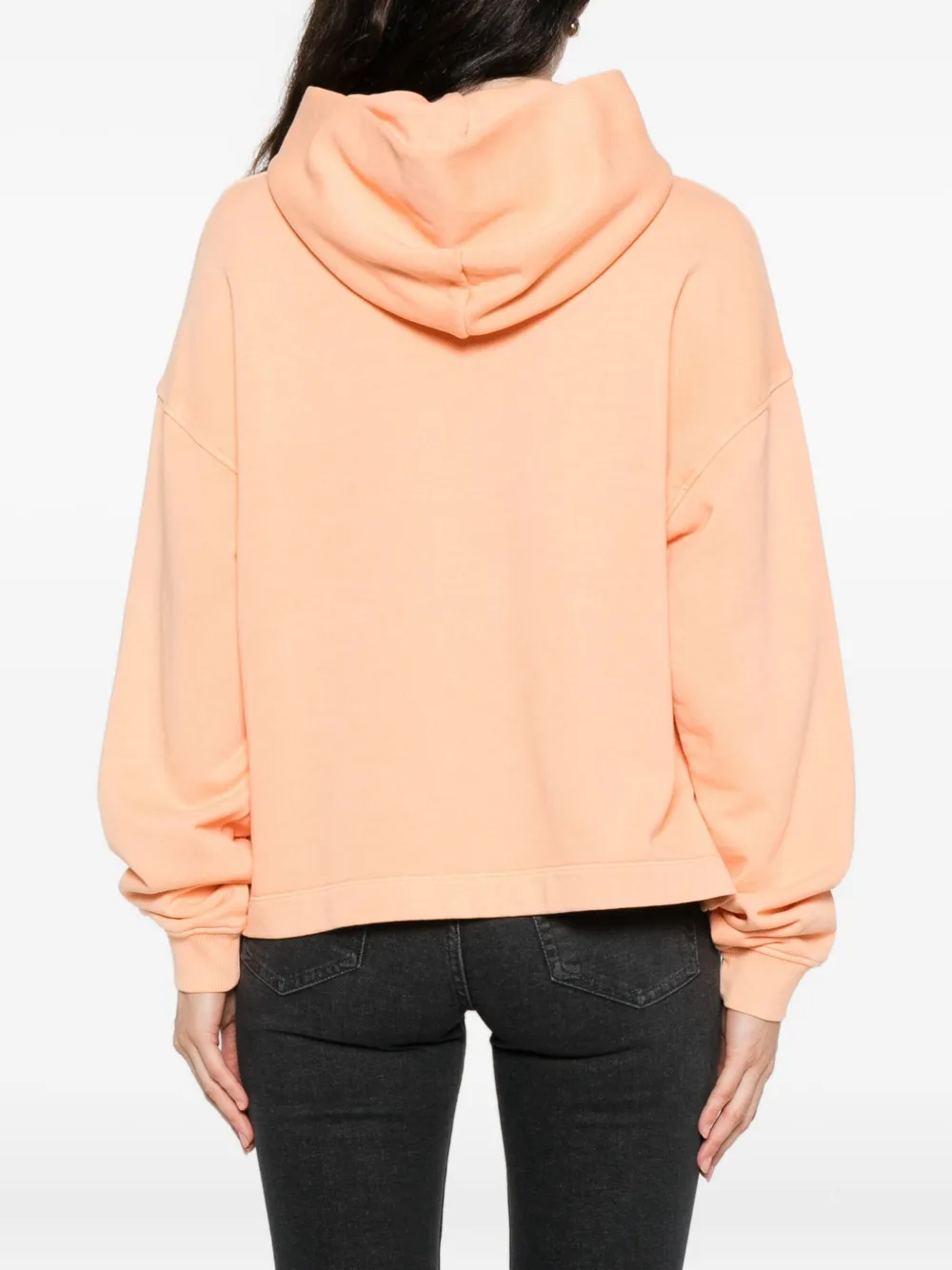 Marc O'polo Cotton Hoodie In Orange
