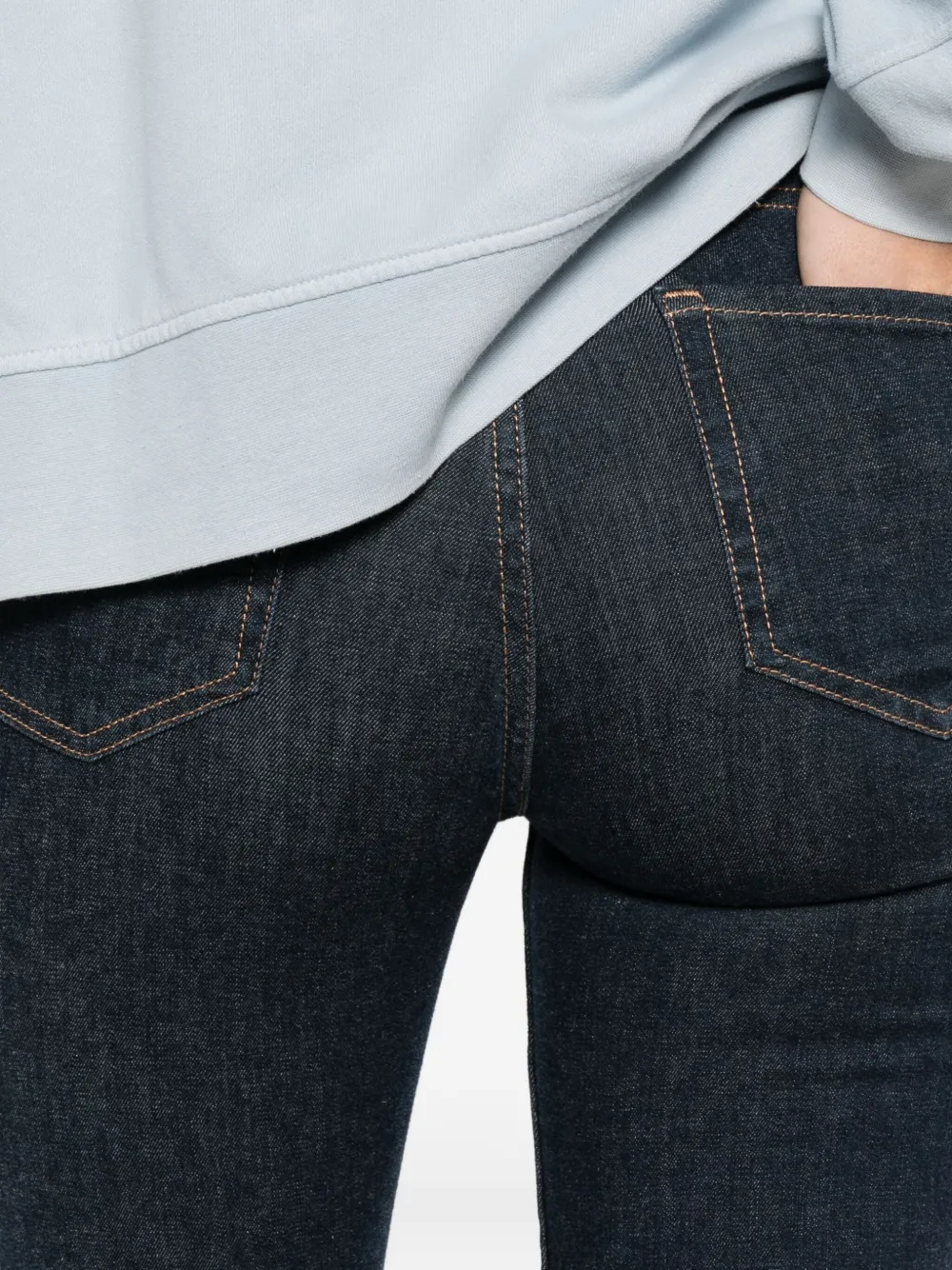 Marc O'Polo cotton-blend jeans Blauw
