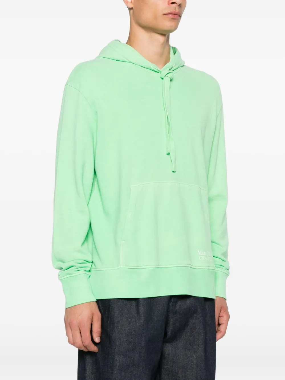 Marc O'Polo Hoodie met zak Groen