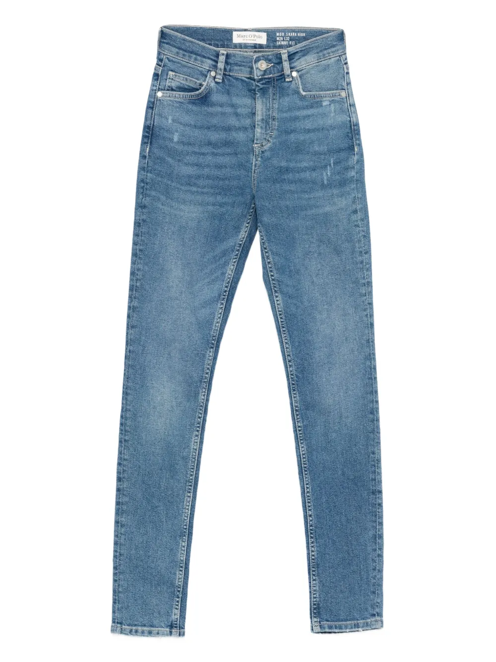 Marc O'Polo distressed skinny jeans | Blue | Image 1