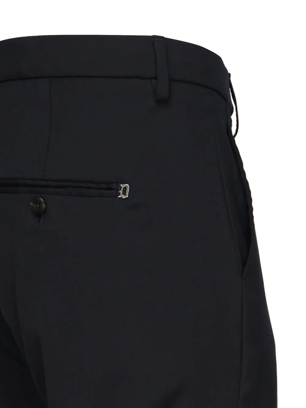 DONDUP Broek met zakdetail Zwart