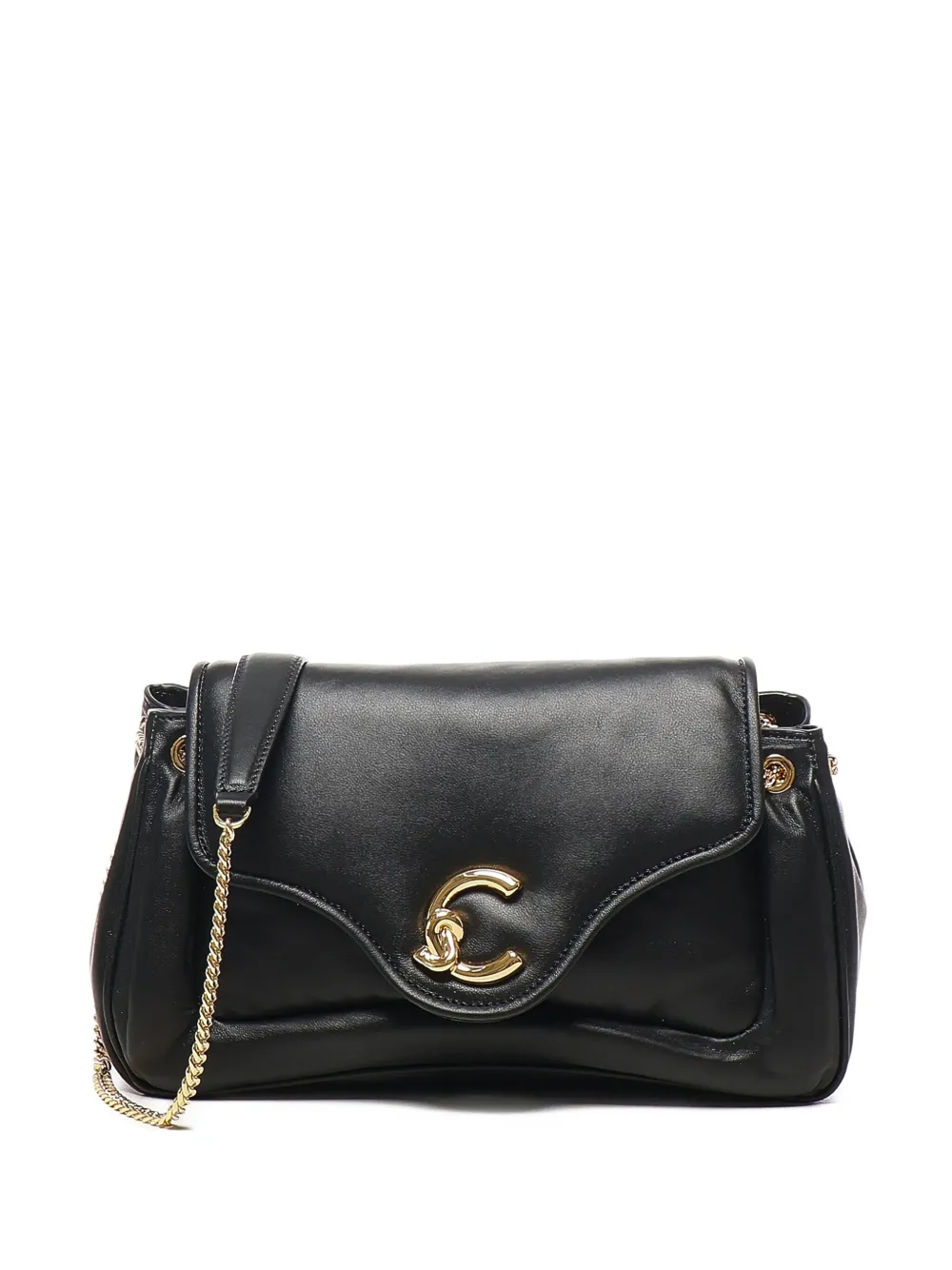 Coccinelle C-ME schoudertas met kettingband Zwart