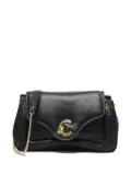 Coccinelle C-ME chain-strap shoulder bag - Black