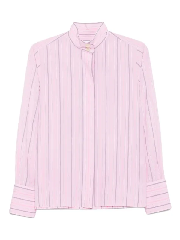 CHANEL Pre-Owned 2008 ストライプ シャツ | ピンク | FARFETCH JP 