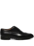 Ferragamo cap-toe lace-up loafers - Black