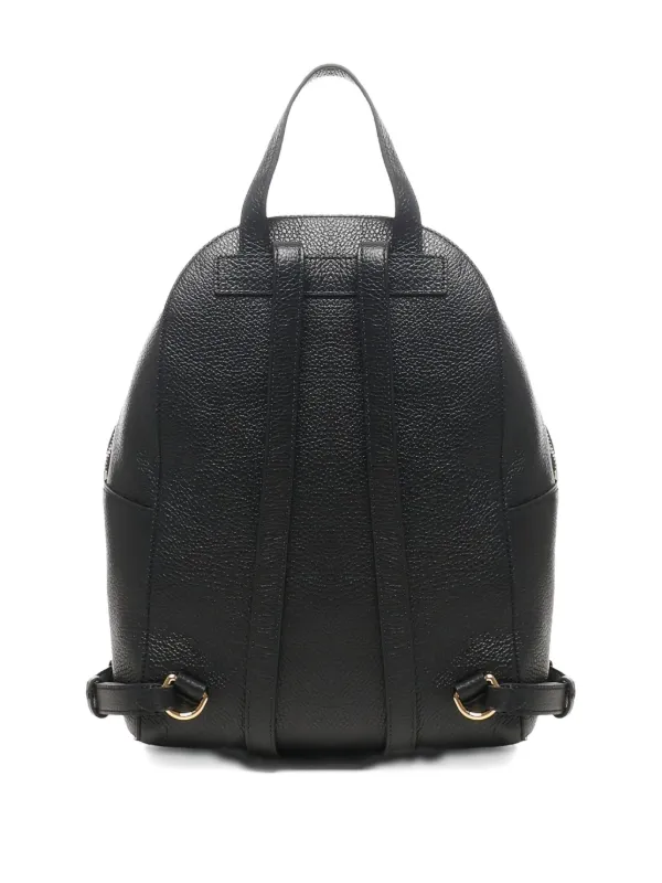 coccinelle leather convertible backpack Nikla grained noir/cognac modern functionality Coccinelle Maelody Convertible Backpack In