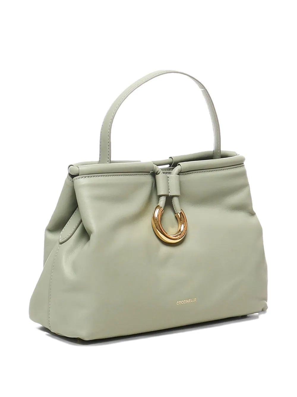 Coccinelle metal-ring leather tote bag | Image 2