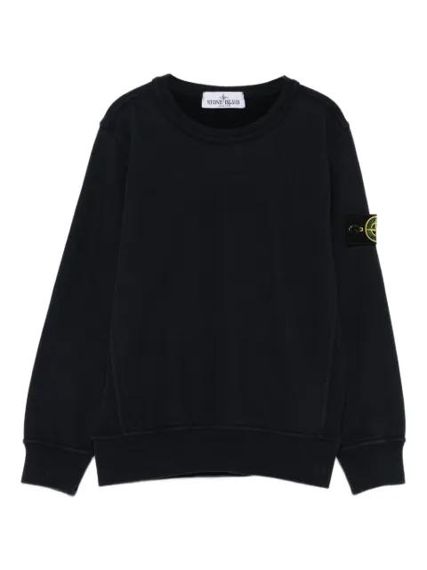 Stone Island Junior ロゴ スウェットシャツ